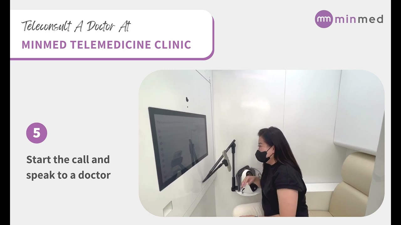 How to use Minmed Telemedicine Clinic Booth