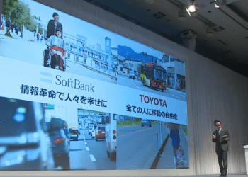 Toyota-Softbank press conference