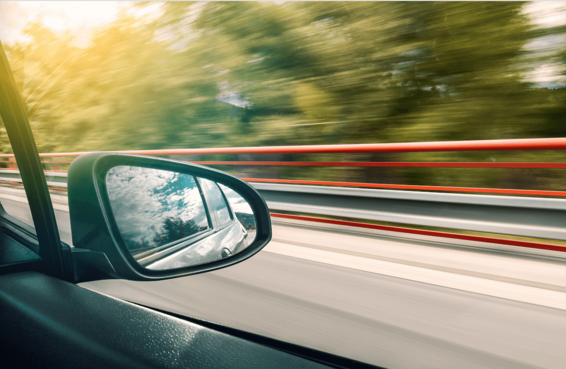 moving car