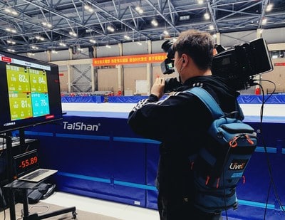 Tencent Brings Speed Skating Race Live to Viewers in China using LiveU technology.