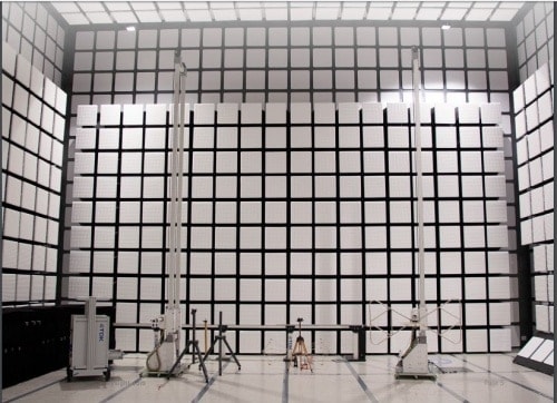 The 10-metre semi-anechoic chamber at Keysight Technologies' new Regulatory Test Laboratory in Malaysia
