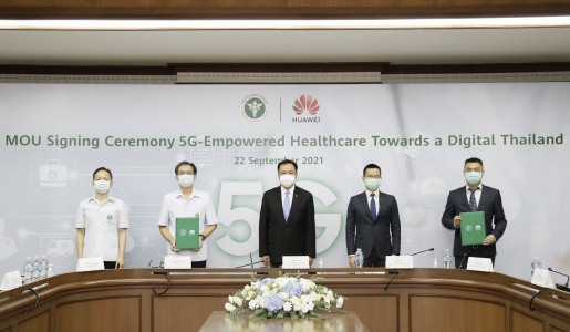 Huawei and Thailand Ministry of Public Health Sign MoU for 5G-Empowered Healthcare