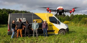 XAG Agricultural Drone joins the forest restoration project in Brazil