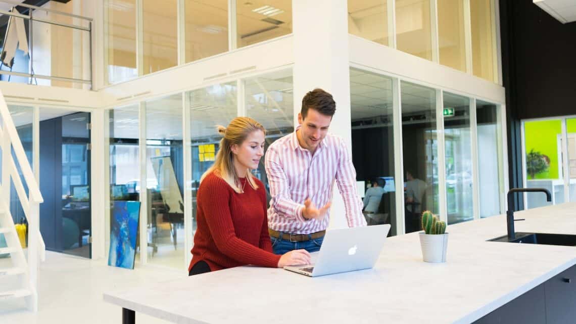 Photo by Elevate Digital: https://www.pexels.com/photo/photo-of-a-man-and-woman-using-a-laptop-computer-1647905/