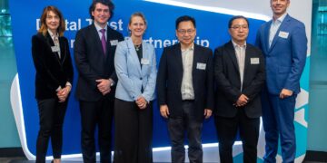 Merck and NTU Executives at the signing ceremony