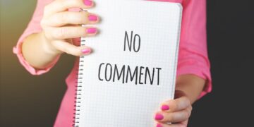 Photo by Lukas: https://www.pexels.com/photo/woman-holding-no-comment-signage-684319/