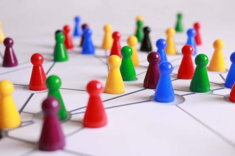 Photo by Pixabay: https://www.pexels.com/photo/close-up-photography-of-yellow-green-red-and-brown-plastic-cones-on-white-lined-surface-163064/