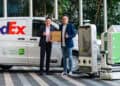 Left to right: Eric Tan, MD of FedEx Singapore, and Alan Ng, CEO of QuikBot Technologies