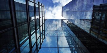 Photo by SevenStorm JUHASZIMRUS: https://www.pexels.com/photo/worm-s-eye-view-of-glass-building-443399/