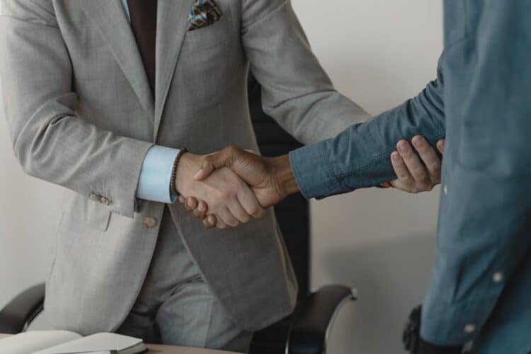 Photo by Tima Miroshnichenko: https://www.pexels.com/photo/photo-of-people-doing-handshake-5439470/