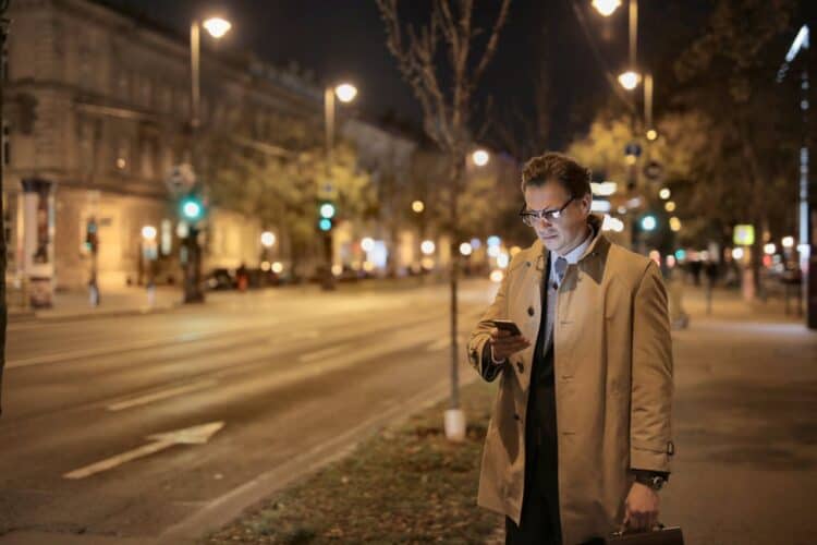 Photo by Andrea Piacquadio: https://www.pexels.com/photo/serious-male-with-bag-messaging-on-cellphone-3932419/