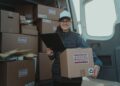 Photo by Tima Miroshnichenko: https://www.pexels.com/photo/female-courier-carrying-a-box-and-holding-a-clipboard-6169673/