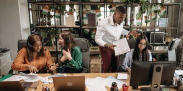 Photo by Pavel Danilyuk: https://www.pexels.com/photo/a-man-talking-to-woman-7658399/