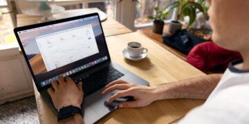 Photo by Firmbee.com: https://www.pexels.com/photo/person-using-black-laptop-7013068/