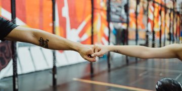 Photo by Ketut Subiyanto: https://www.pexels.com/photo/man-and-woman-bumping-fists-on-gym-4853326/